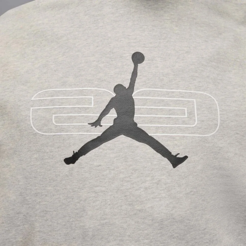 Air Jordan Sport Crossover Hoodie Men's Medium Gray Heather Fleece DSGL1318
